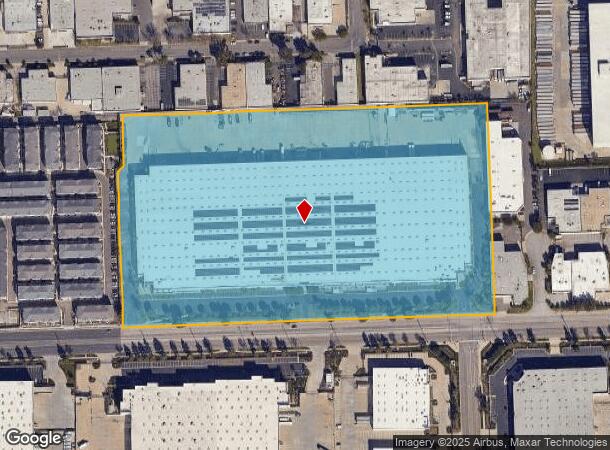  1501 E Victoria St, Carson, CA Parcel Map