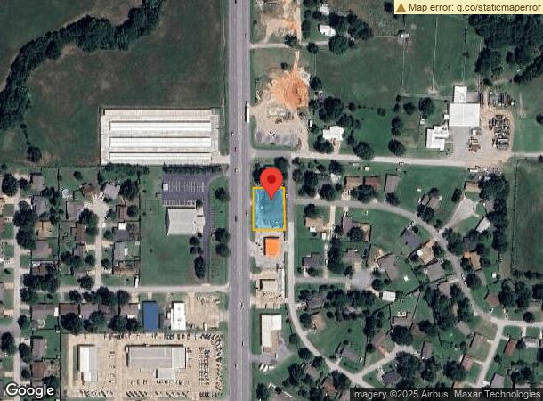  1317 S Dewey Ave, Wagoner, OK Parcel Map