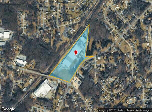  1308 Blair St, Thomasville, NC Parcel Map