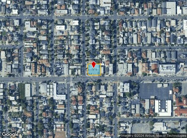  1517 W Adams Blvd, Los Angeles, CA Parcel Map