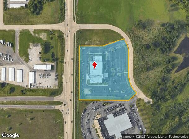  2338 W Van Winkle Way, Peoria, IL Parcel Map
