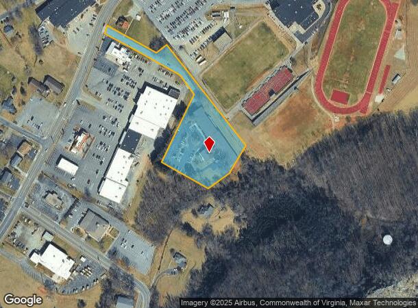 490 Tanyard Rd, Rocky Mount, VA Parcel Map