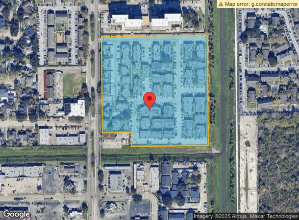  10919 Fondren Rd, Houston, TX Parcel Map