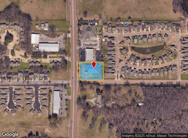  6396 Highway 51 N, Horn Lake, MS Parcel Map