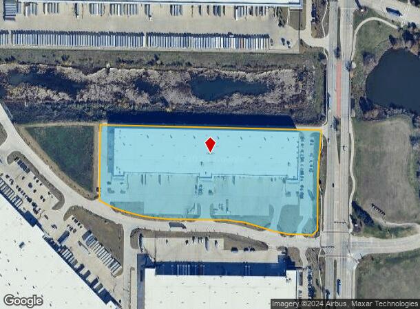  744 N Refuge Way, Grand Prairie, TX Parcel Map