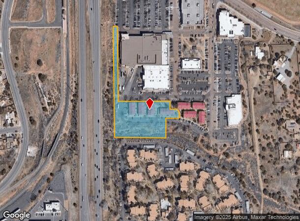  3007 S Saint Francis Dr, Santa Fe, NM Parcel Map