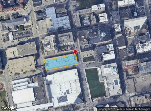 609 Elm St, Cincinnati, OH Parcel Map