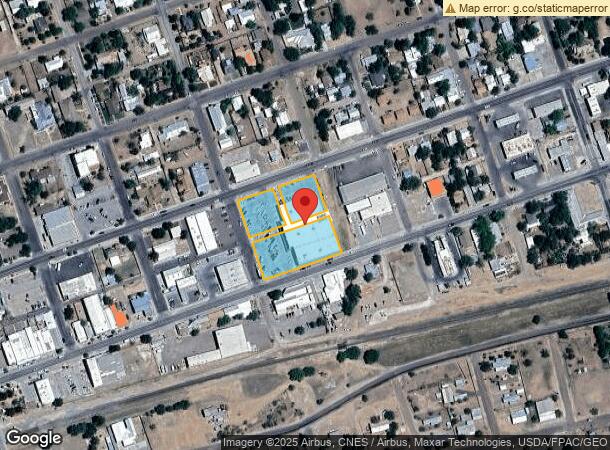  104 N 2Nd St, Alpine, TX Parcel Map