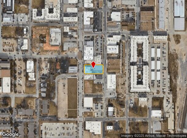  411 S Main St, Mansfield, TX Parcel Map