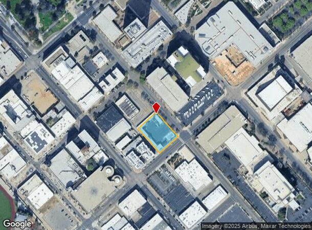 2127 Inyo St, Fresno, CA Parcel Map