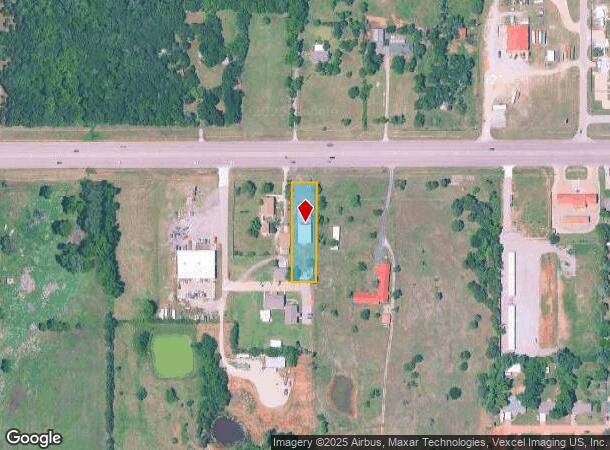 16244 Ne 23Rd St, Choctaw, OK Parcel Map