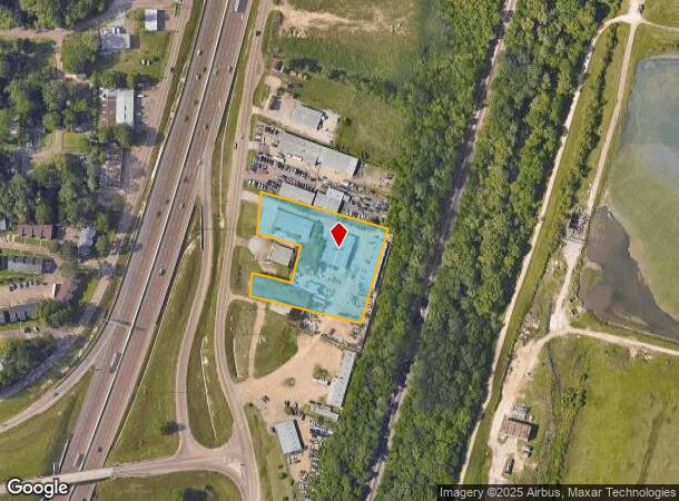  3776 S Highway 55 S, Jackson, MS Parcel Map