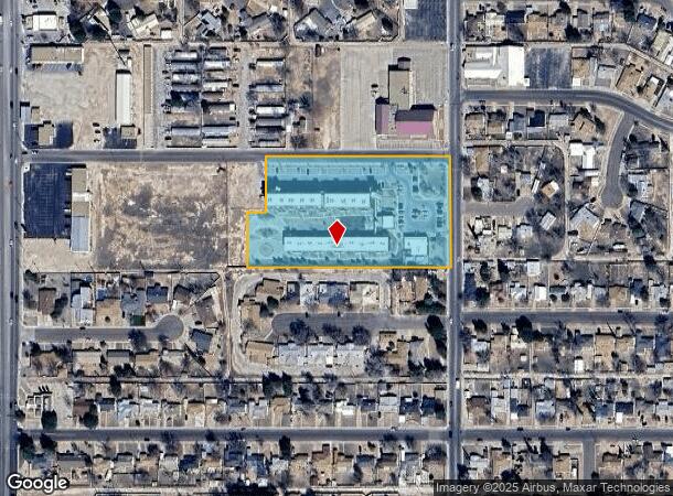  1021 E Yeso Dr, Lovington, NM Parcel Map