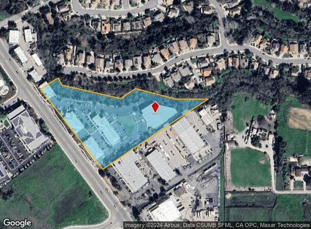  4464 Broad St, San Luis Obispo, CA Parcel Map