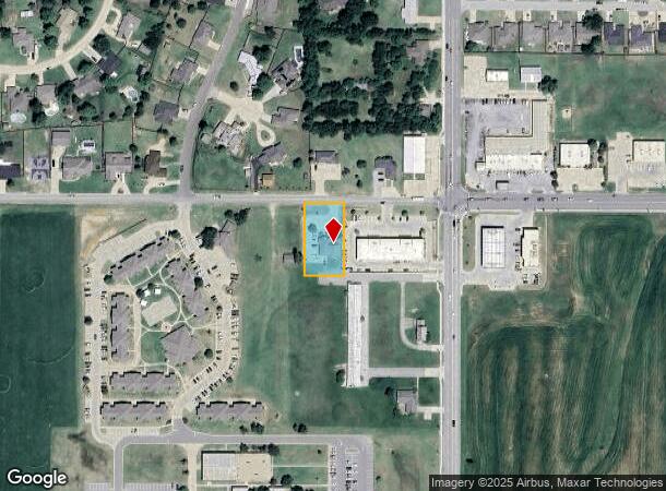 1615 W Elm St, El Reno, OK Parcel Map