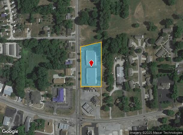  536 N Oak Dr, Plymouth, IN Parcel Map