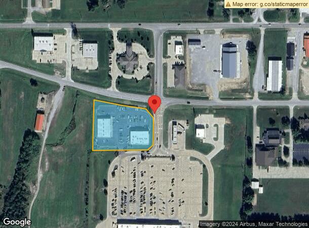  1001-1013 Commerce Dr, Fairfield, IL Parcel Map