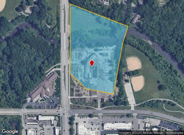  10501 Roe Ave, Overland Park, KS Parcel Map