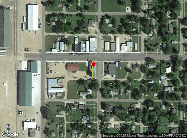  121 Main Ave, Fairmount, ND Parcel Map