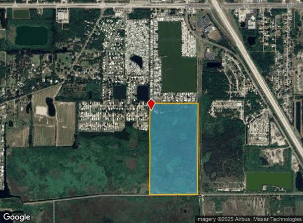 1909 Unknown, Cocoa, FL Parcel Map