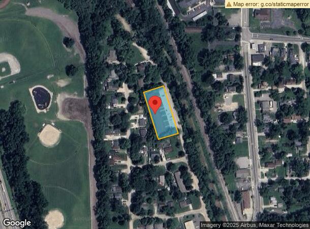  9163 Brookside Dr, Whitmore Lake, MI Parcel Map