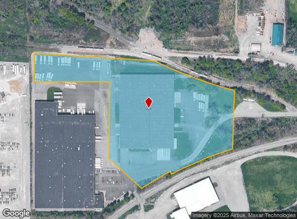 1 Wright Ave, Le Roy, NY Parcel Map