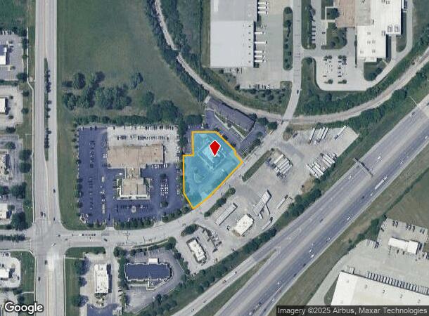  1531 S Hamilton Cir, Olathe, KS Parcel Map