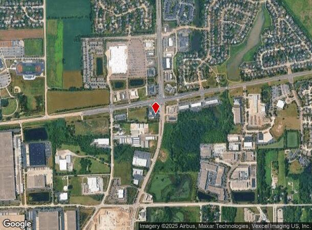 1395 Butterfield Rd, Aurora, IL Parcel Map