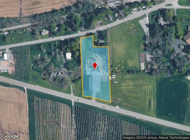 8013 Rochester Rd, Gasport, NY Parcel Map
