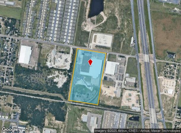  1010 E Chapin St, Edinburg, TX Parcel Map