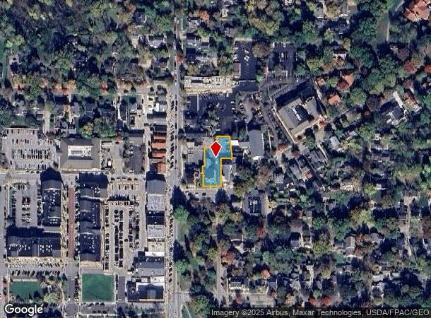  9 Aurora St, Hudson, OH Parcel Map