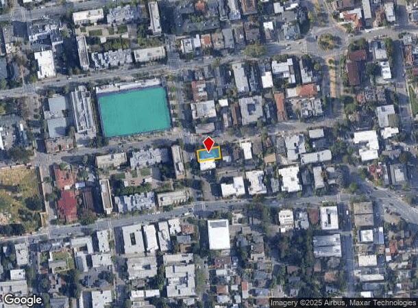 2431 College Ave, Berkeley, CA Parcel Map