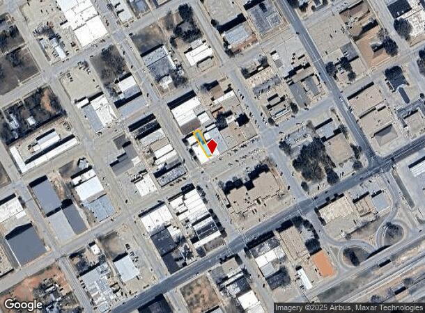  105 E 3Rd St, Sweetwater, TX Parcel Map