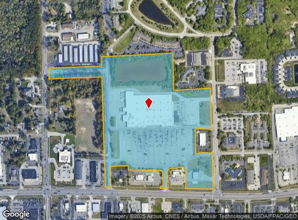 7240 W Central Ave, Toledo, OH Parcel Map