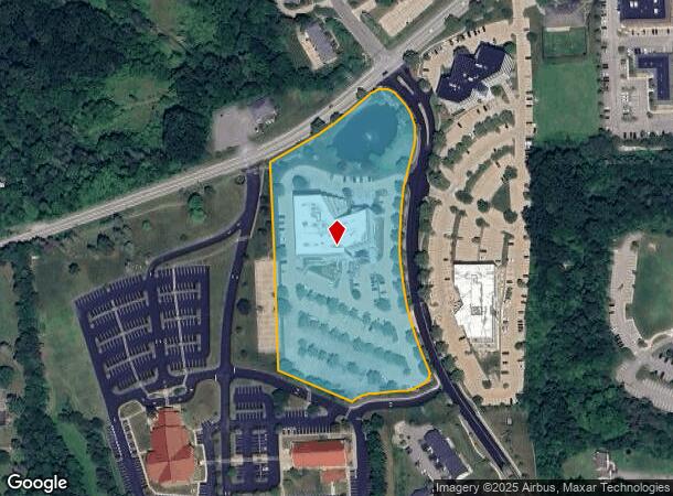 2100 Georgetown Dr, Sewickley, PA Parcel Map