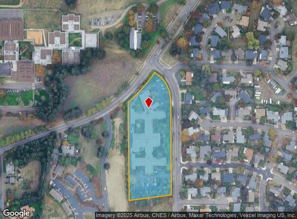  2300 Warren St, Eugene, OR Parcel Map