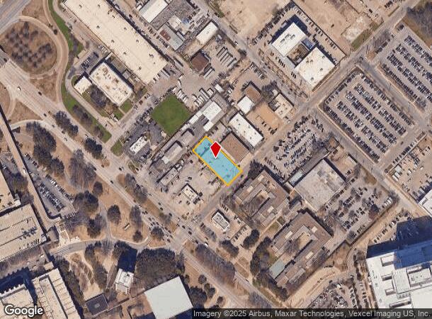 2121 Butler St, Dallas, TX Parcel Map