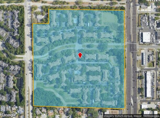  2400 Clubside Ct, Palm Harbor, FL Parcel Map