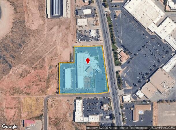 850 S Bluff St, Saint George, UT Parcel Map