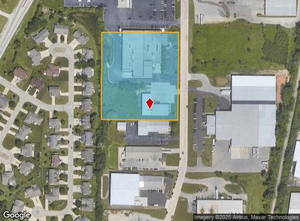 1862 Commerce Dr, De Pere, WI Parcel Map