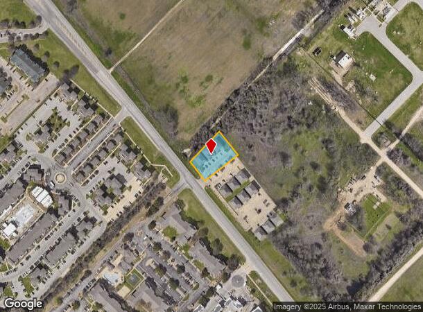 2406 S University Parks Dr, Waco, TX Parcel Map