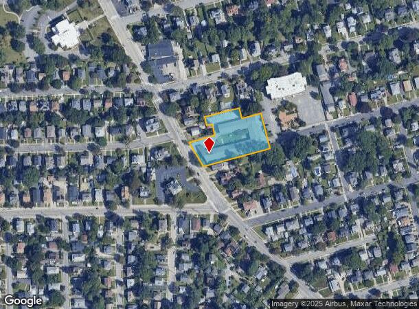  1890 Broad St, Cranston, RI Parcel Map