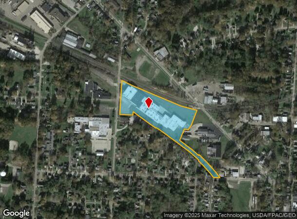  350 N Diamond St, Ravenna, OH Parcel Map