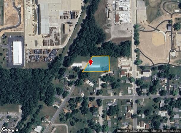  711 Hazel St, Auburn, IN Parcel Map