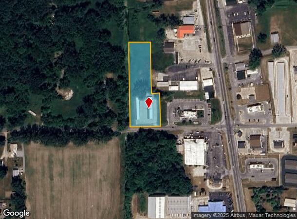106 W Bowser Rd, Syracuse, IN Parcel Map