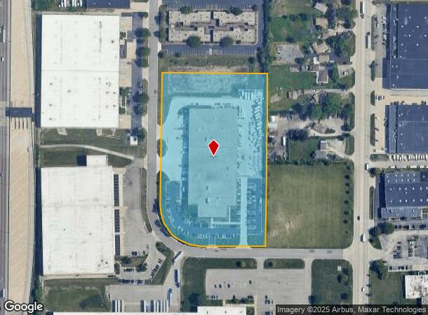 301 S Mitchell Ct, Addison, IL Parcel Map