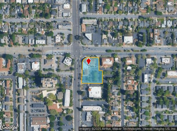 10 E Hamilton Ave, Campbell, CA Parcel Map