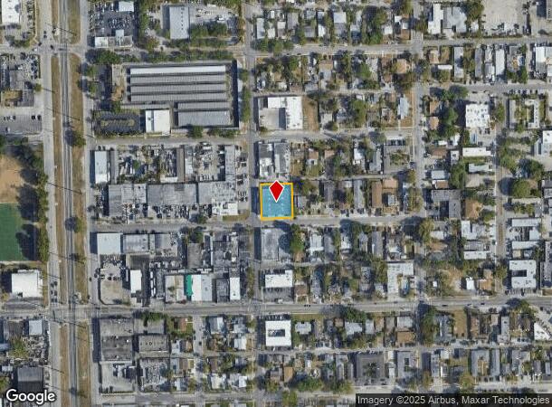  1951 Grant St, Hollywood, FL Parcel Map