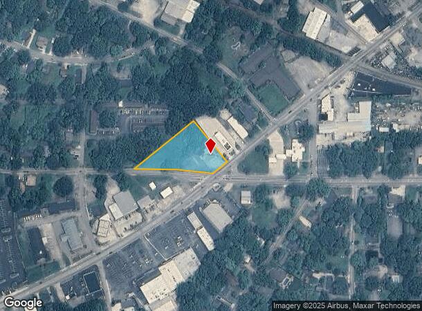  805 Maple St, Carrollton, GA Parcel Map