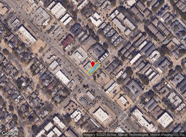  4300 Lemmon Ave, Dallas, TX Parcel Map